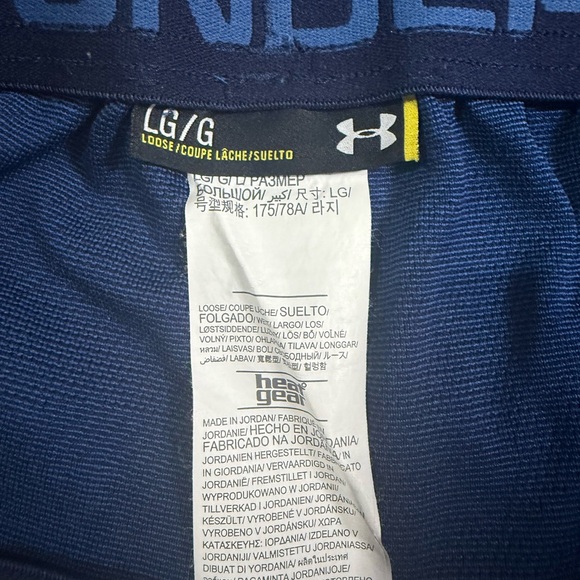 Under Armour Men's Blue Athletic Shorts Size Large - Picture 4 of 13